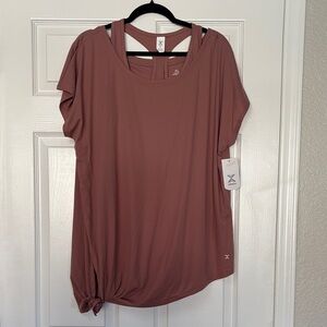 Women's Mauve 2 Piece Top